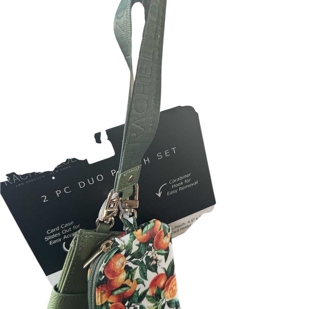 Rachel Zoe Green and Orange Clutches - Picture 15 of 16